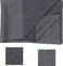 Graue Farbekreisknit-Gewebe, wasserdichte kationische einschlagmaschenware