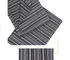 Hohes einzelnes Jersey Kreisknit-Gewebe-horizontale Streifen Elastane für Sport-Kleider