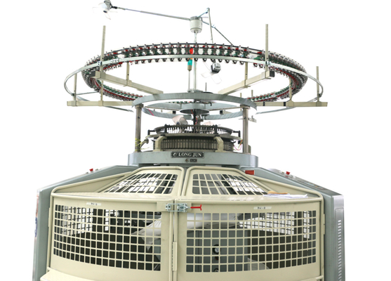 Einzelne Kreiseinschlagstrickmaschine Jerseys mit High-Techem Betriebssystem